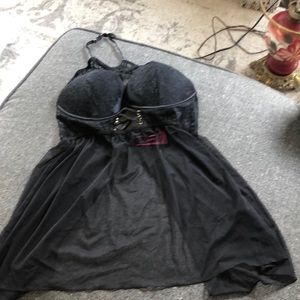 Babydoll padded cup nighty